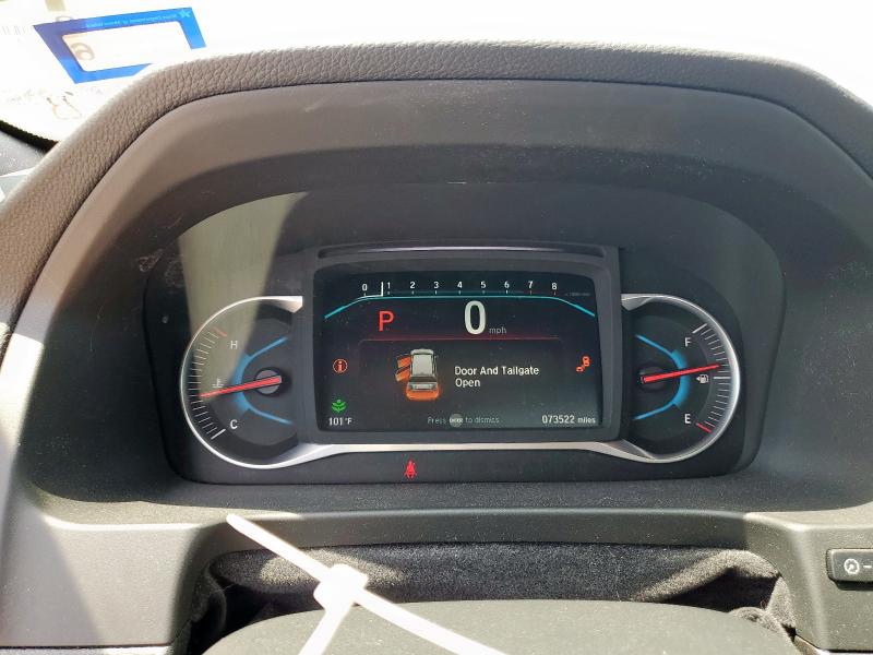 5FNYF8H57LB014709 - 2020 HONDA PASSPORT EXL MAROON photo 9