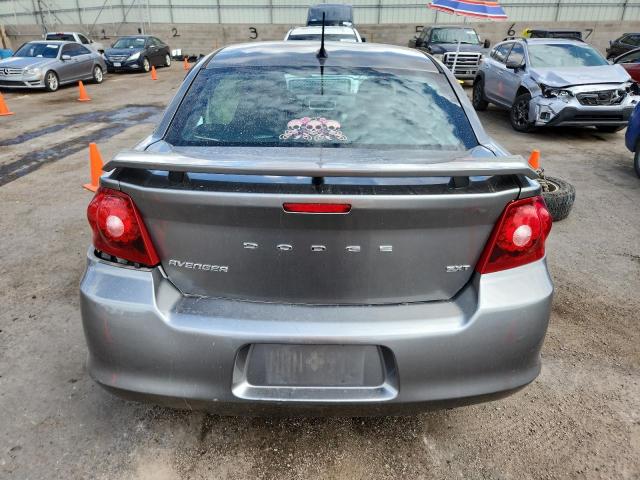 1C3CDZCB2DN553782 - 2013 DODGE AVENGER SXT Сұр фото 6