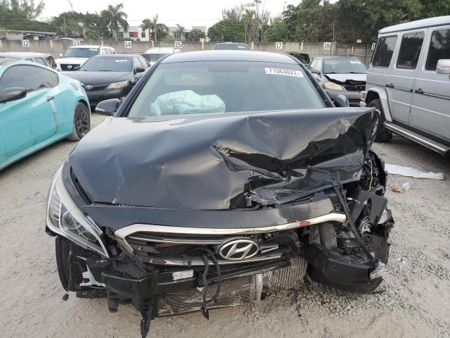 5NPE24AA8FH135642 - 2015 HYUNDAI SONATA ECO BLACK photo 5