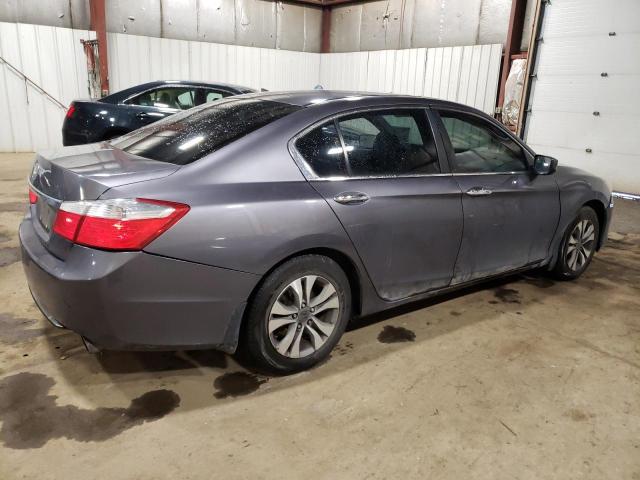 1HGCR2F30EA181782 - 2014 HONDA ACCORD LX GRAY photo 3