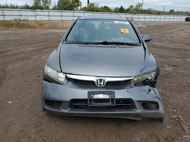 2HGFA16979H324026 - 2009 HONDA CIVIC EXL GRAY photo 5