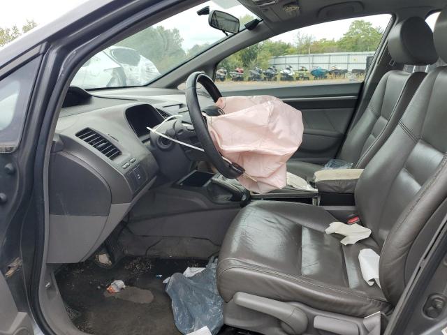 2HGFA16979H324026 - 2009 HONDA CIVIC EXL GRAY photo 7