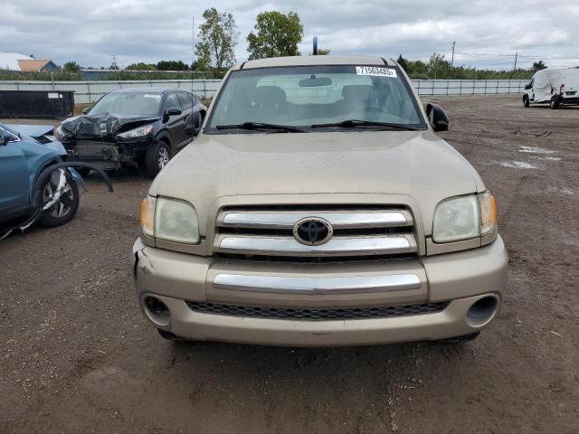 5TBBT44164S453920 - 2004 TOYOTA TUNDRA ACCESS CAB SR5 TAN photo 5