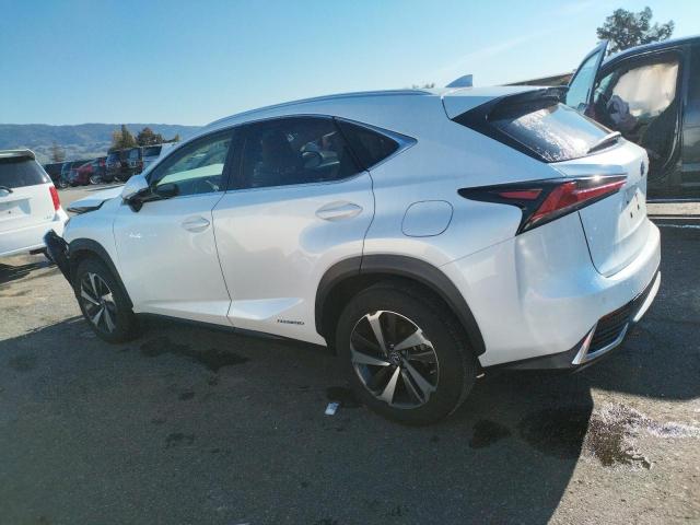 JTJBJRBZXK2123217 - 2019 LEXUS NX 300H WHITE photo 2