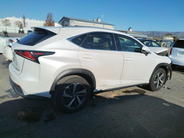 JTJBJRBZXK2123217 - 2019 LEXUS NX 300H WHITE photo 3