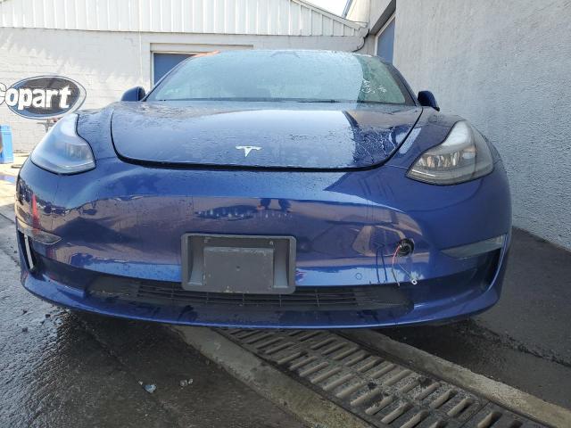 5YJ3E1EA7NF287402 - 2022 TESLA MODEL 3 BLUE photo 5