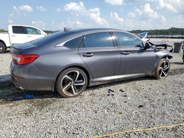 1HGCV1F37KA061401 - 2019 HONDA ACCORD SPORT GRAY photo 3