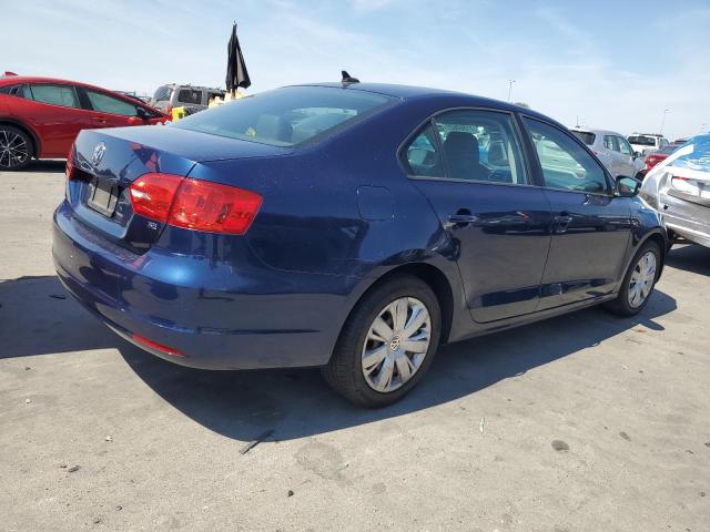 3VWD17AJ6EM417915 - 2014 VOLKSWAGEN JETTA SE BLUE photo 3