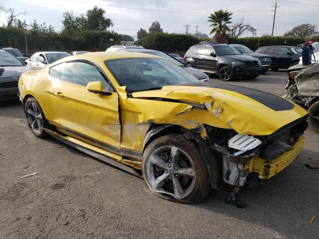 1FA6P8AM8G5212010 - 2016 FORD MUSTANG YELLOW photo 4