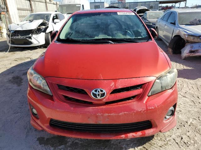 5YFBU4EE1DP215021 - 2013 TOYOTA COROLLA BASE Qırmızı foto 5