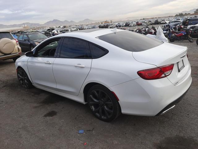 1C3CCCDGXGN158392 - 2016 CHRYSLER 200 S WHITE photo 2