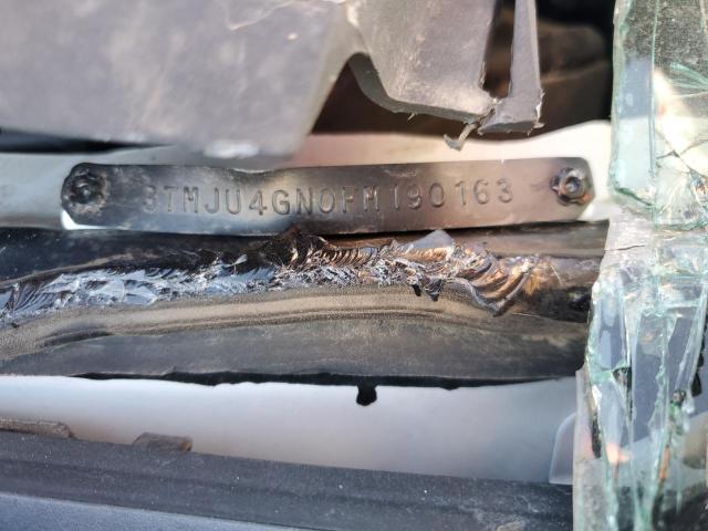 3TMJU4GN0FM190163 - 2015 TOYOTA TACOMA DOUBLE CAB PRERUNNER WHITE photo 12