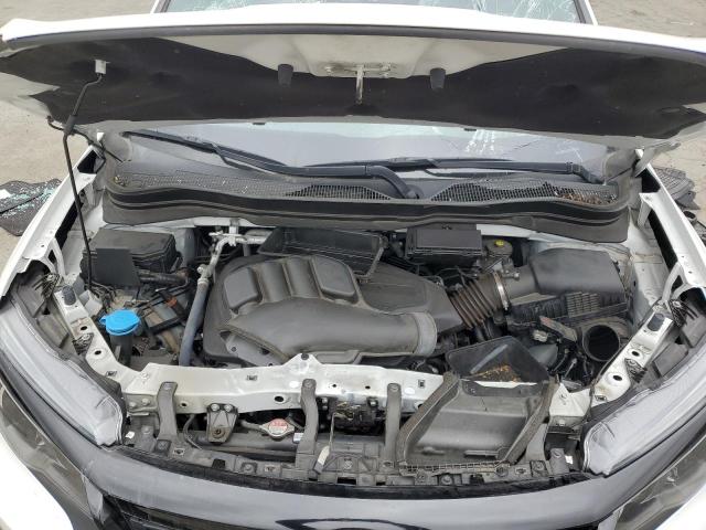 5FNYF7H51MB014345 - 2021 HONDA PASSPORT EXL WHITE photo 11