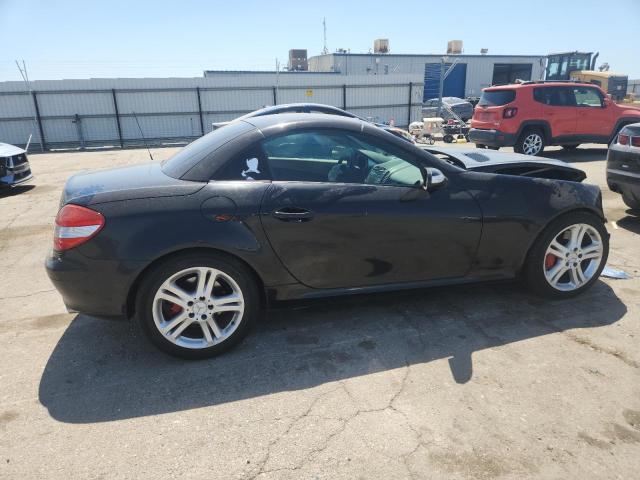 WDBWK56F57F154304 - 2007 MERCEDES-BENZ SLK 350 BLACK photo 3