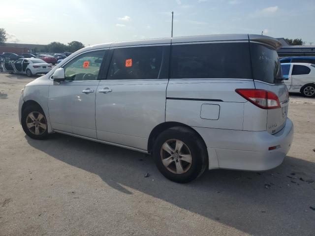 JN8AE2KP3D9068410 - 2013 NISSAN QUEST S SILVER photo 2