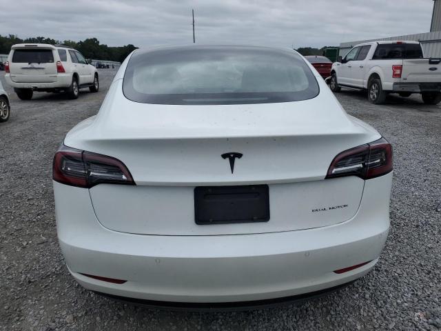 5YJ3E1EB9NF106373 - 2022 TESLA MODEL 3 WHITE photo 6