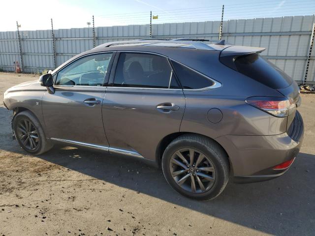 2T2BK1BA8DC190927 - 2013 LEXUS RX 350 BASE GRAY photo 2