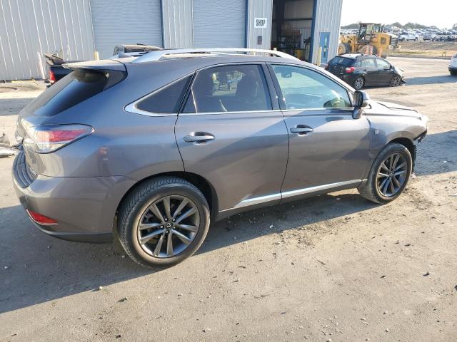 2T2BK1BA8DC190927 - 2013 LEXUS RX 350 BASE GRAY photo 3