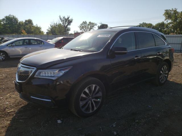 2014 ACURA MDX TECHNOLOGY, 
