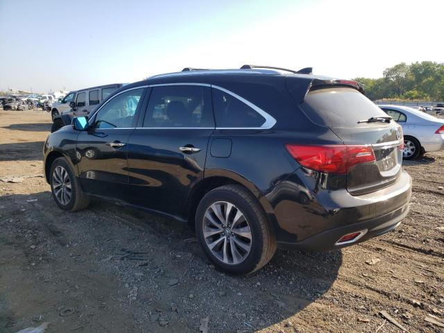 5FRYD4H44EB002055 - 2014 ACUR MDX TECHNOLOGY Noir photo 2