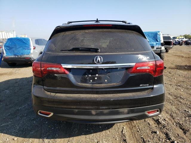 5FRYD4H44EB002055 - 2014 ACUR MDX TECHNOLOGY Noir photo 6