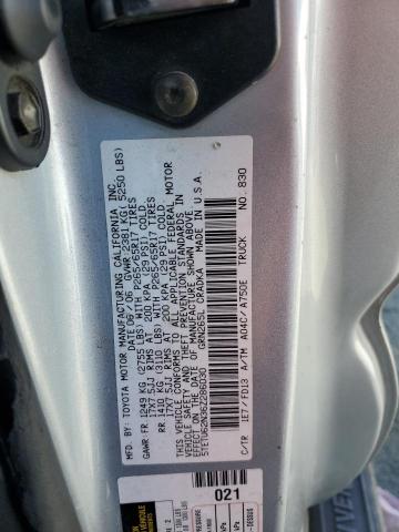 5TETU62N36Z286030 - 2006 TOYOTA TACOMA PRERUNNER ACCESS CAB SILVER photo 12