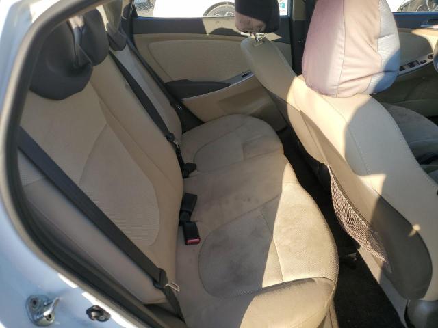 KMHCT4AE0CU127121 - 2012 HYUNDAI ACCENT GLS Ақ фото 10