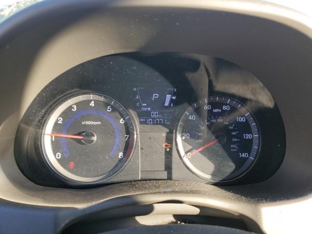 KMHCT4AE0CU127121 - 2012 HYUNDAI ACCENT GLS Ақ фото 9