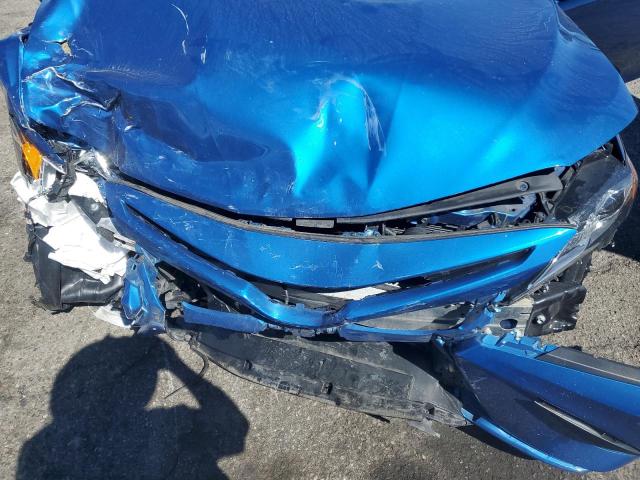 4T1B11HK6KU214449 - 2019 TOYOTA CAMRY L BLUE photo 11