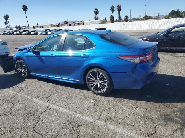 4T1B11HK6KU214449 - 2019 TOYOTA CAMRY L BLUE photo 2