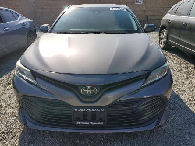 4T1B11HK0KU270421 - 2019 TOYOTA CAMRY L CHARCOAL photo 5