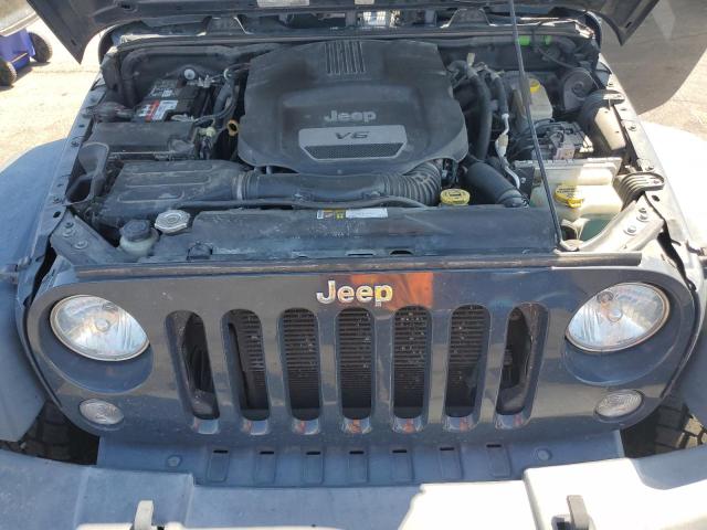 1C4BJWDG4GL337201 - 2016 JEEP WRANGLER U SPORT CHARCOAL photo 11