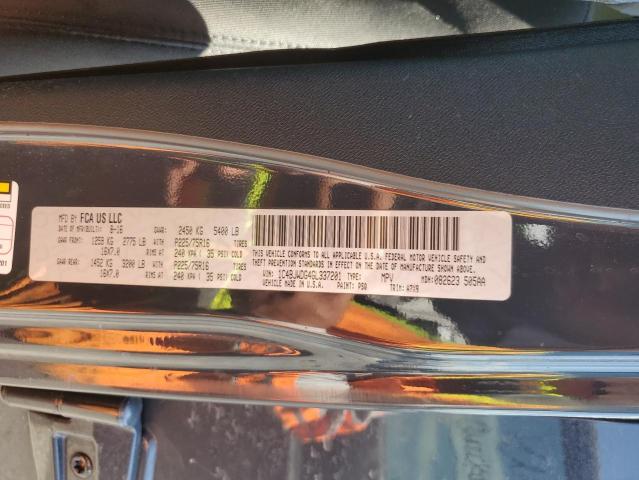 1C4BJWDG4GL337201 - 2016 JEEP WRANGLER U SPORT CHARCOAL photo 12