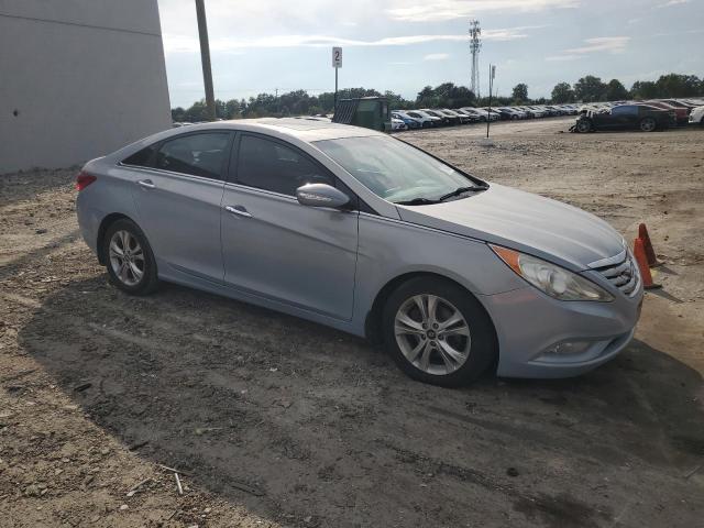 5NPEC4AC0DH792883 - 2013 HYUNDAI SONATA SE 蓝色 照片 4