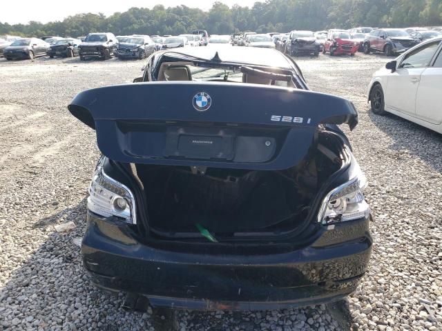 WBANU5C55AC364006 - 2010 BMW 528 I BLACK photo 6