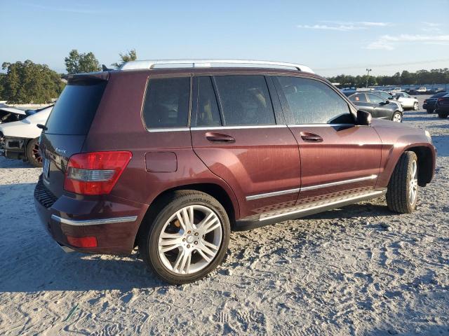 WDCGG8HB5AF327792 - 2010 MERCEDES-BENZ GLK 350 4MATIC MAROON photo 3