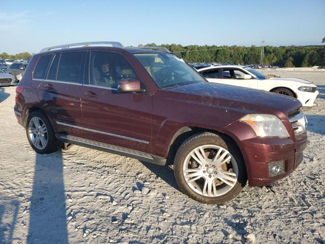 WDCGG8HB5AF327792 - 2010 MERCEDES-BENZ GLK 350 4MATIC MAROON photo 4