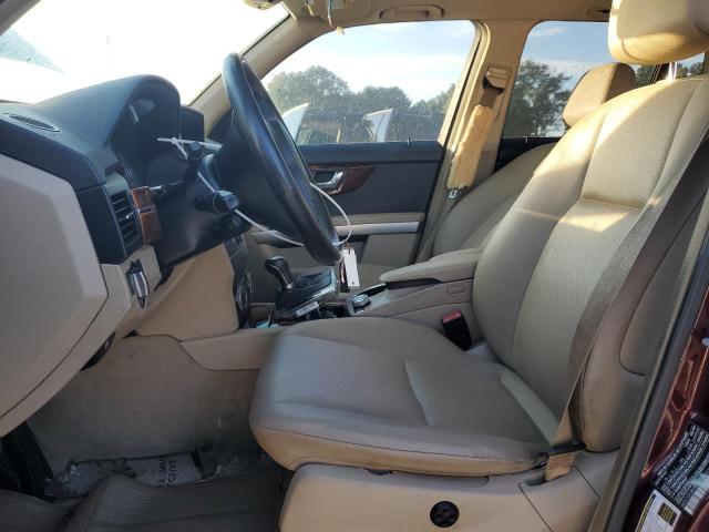 WDCGG8HB5AF327792 - 2010 MERCEDES-BENZ GLK 350 4MATIC MAROON photo 7