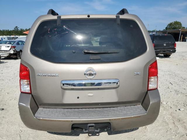 5N1AR18B58C602596 - 2008 NISSAN PATHFINDER S GRAY photo 6