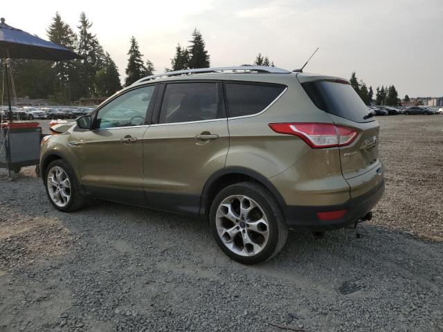 1FMCU9J98DUB97500 - 2013 FORD ESCAPE TITANIUM GREEN photo 2