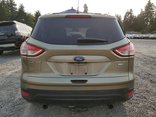 1FMCU9J98DUB97500 - 2013 FORD ESCAPE TITANIUM GREEN photo 6