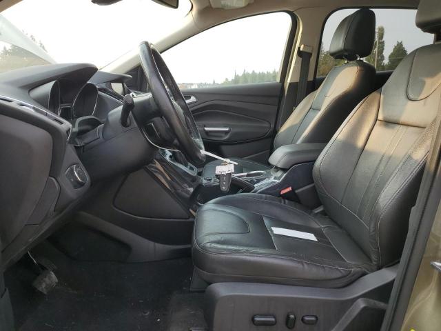 1FMCU9J98DUB97500 - 2013 FORD ESCAPE TITANIUM GREEN photo 7