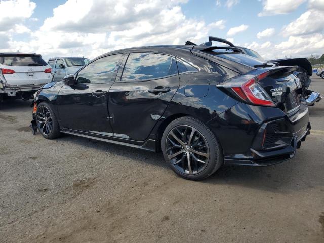 SHHFK7H4XMU422433 - 2021 HONDA CIVIC SPORT BLACK photo 2