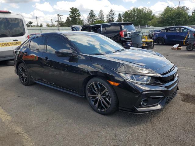 SHHFK7H4XMU422433 - 2021 HONDA CIVIC SPORT BLACK photo 4
