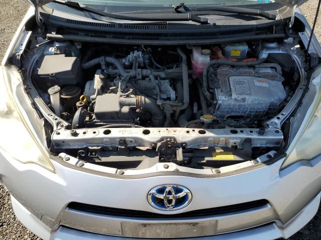 JTDKDTB38C1514327 - 2012 TOYOTA PRIUS C Silber Foto 11