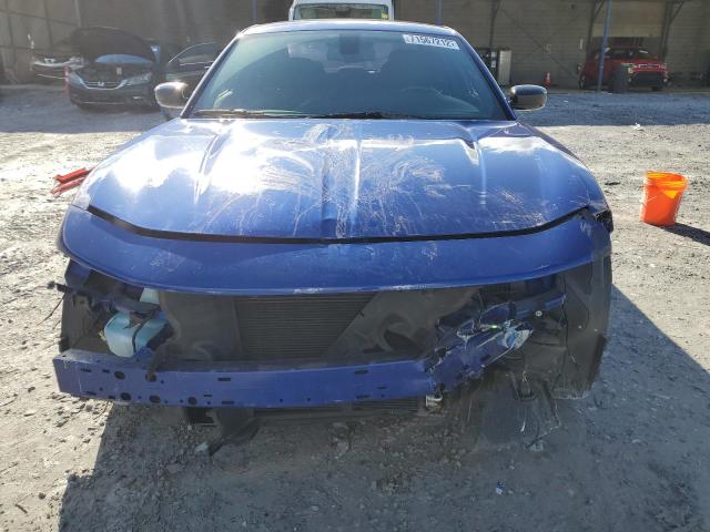 2C3CDXHG9JH230049 - 2018 DODGE CHARGER SXT PLUS BLUE photo 5