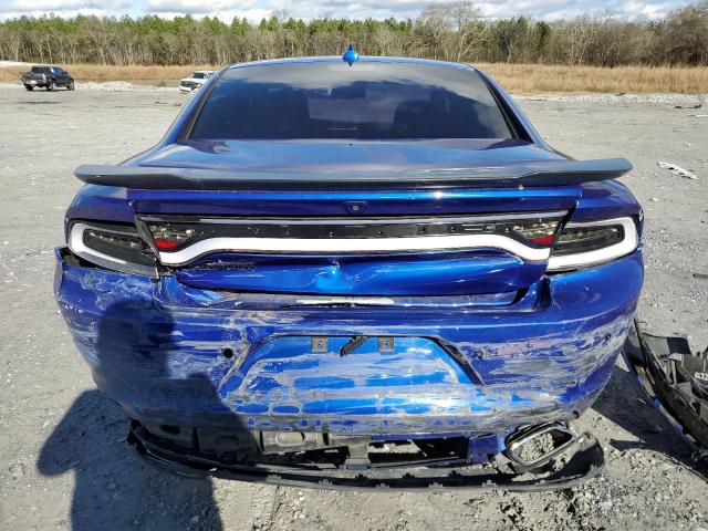 2C3CDXHG9JH230049 - 2018 DODGE CHARGER SXT PLUS BLUE photo 6