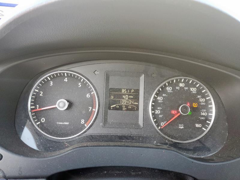 3VWDX7AJ0DM411847 - 2013 VOLKSWAGEN JETTA SE Սպիտակ լուսանկար 9