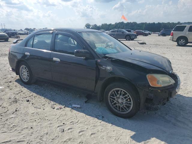 1HGES15542L020717 - 2002 HONDA CIVIC LX BLACK photo 4