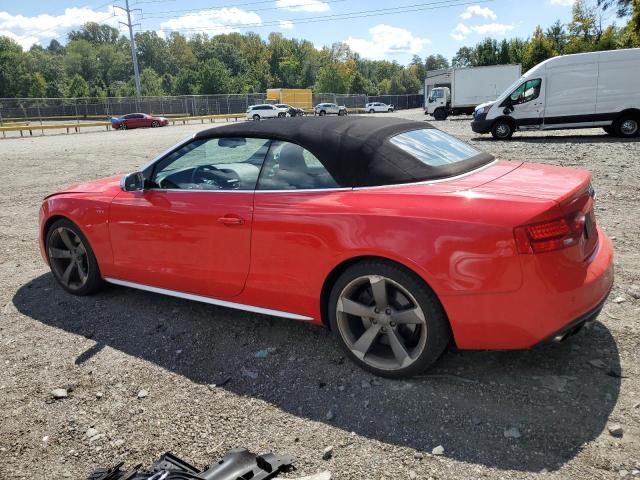 WAUVGAFH8EN005474 - 2014 AUDI S5 PRESTIGE Czerwony zdjęcie 2
